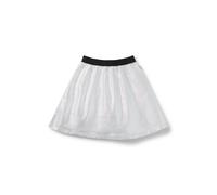 BOSS Falda de efecto metalizado con cintura elástica para niñas - StyleJ51098/01604A, J51098 Plata 156