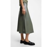 BOSS Falda de piel sintética - StyleVentara1, 50564756 Verde oscuro 40