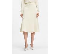 BOSS Falda evasé cruzada en algodón elástico - StyleVuleran1, 50557420 Natural 32