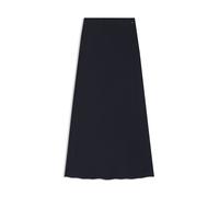 BOSS Falda maxi en satén arrugado - StyleC_Visos_1, 50546255 Azul oscuro 42