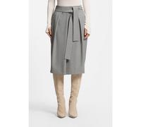 BOSS Falda plisada con cinturón - StyleVakava, 50553666 Gris claro 40