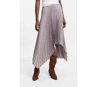 BOSS Falda plisada de satén arrugado - StyleC_Vlantel, 50558807 Luz púrpura 34
