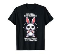 Boss Fight: Encuentro social | Pixel Mood para introvertidos Camiseta