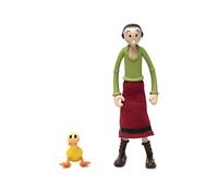 Boss Fight Studio Power Stars Olive OYL Figura de acción - Figura coleccionable de estilo retro de Popeye The Sailor Meets Sindbad The Sailor Color Animation con 7 puntos de articulación, escala de 5
