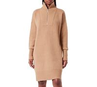 BOSS Finina Vestido, Beige Mediano, L para Mujer