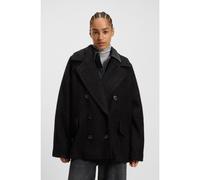 BOSS Gabán boxy fit con textura de bouclé - StyleC_Cabani, 50548664 Negro 44