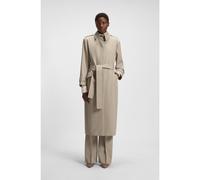 BOSS Gabardina de lana con cinturón - StyleCiolet, 50543198 Beige claro 34