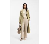 BOSS Gabardina en sarga lavada a la arena - StyleCalissya, 50562368 Beige claro 40