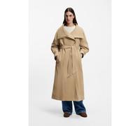BOSS Gabardina oversize fit repelente al agua - StyleC_Clarina, 50552113 Beige 32