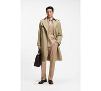 BOSS Gabardina repelente al agua en sarga de algodón - StyleH-JaredTrenchB1_263F, 50564567 Beige 44