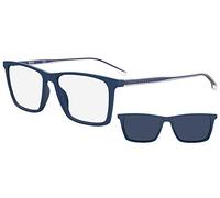 BOSS Gafas de Sol 1151/CS Matte Blue/Blue Clipon 56/16/145 hombre