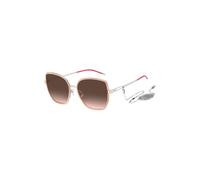 BOSS Gafas de sol con montura nude, patillas de horquilla y cadena de la marca - StyleBOSS 1392/S9FZ57M2, 58098937 Rosa claro pcs.