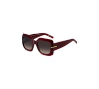 BOSS Gafas de sol de acetato burdeos con bisagras en tono dorado - StyleBOSS 1730/SLHF54HA, 58138173 Rojo pcs.