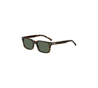 BOSS Gafas de sol de acetato Habana con componentes metálicos en tono plateado - StyleBOSS 1628/S08654QT, 58122754 Marrón pcs.