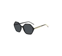 BOSS Gafas de sol de acetato negro con montura angular - StyleBOSS 1585/S7C556IR, 58114847 Negro pcs.