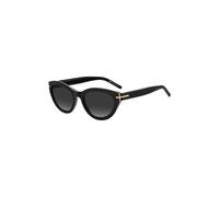 BOSS Gafas de sol de acetato negro con ribetes en tono dorado - StyleBOSS 1779/SP56559O, 58332891 Negro pcs.