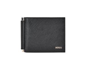 Boss GB Tarjetero Piel natural 10.5 cm negro