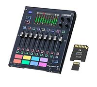 Boss GCS-8 Gigcaster Audio Interface Streaming Mixer Mixer + keepdrum tarjeta de memoria