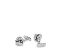 BOSS Gemelos con forma de nudo - StyleB-KNOT2-CUF, 50552425 Tono plateado pcs.