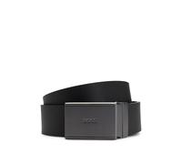 BOSS Cinturón reversible de piel italiana con hebilla con placa y hebijón - StyleGemmy-Soft_Gb35_pp, 50481175 Negro pcs.