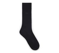 BOSS Calcetines de largo normal en mezcla de algodón mercerizado - StyleGeorge RS Dots MC, 50469996 Azul oscuro 39-40