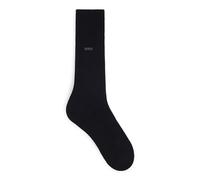 BOSS Calcetines 'George' gris / negro, Talla 41-42