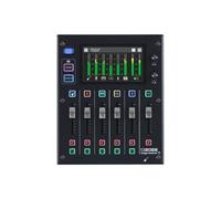 Compacto mezclador de streaming de audio de 5 canales con entrada directa de guitarra/bajo BOSS Gigcaster 5 | 2 entradas de micro XLR | Entrada de línea estéreo | 8 pads SFX de pantalla táctil