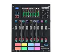 BOSS Gigcaster 8 | Mezclador de streaming de audio de 8 canales con entrada directa de guitarra/bajo | 4 entradas combo XLR/TRS | Micro estéreo integrado | 8 pads SFX | Interfaz de audio USB 20x14