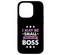 Boss Girl Baby Kids Funny I May Be Small But I'm The Boss Carcasa para iPhone 14 Pro