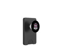 Boss Girl Baby Kids Funny I May Be Small But I'm The Boss PopSockets PopWallet para MagSafe