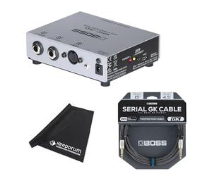 Boss GKC-AD - Convertidor analógico a digital para sintetizador de guitarra + cable serie BGK-15 + paño de microfibra keepdrum