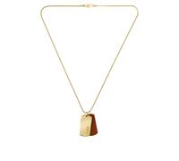 BOSS Gold-tone necklace with double-tag pendant - StyleDEVON, HB1580835 Tono dorado pcs.