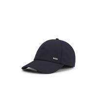 BOSS Gorra de lana virgen con detalle de logo - StyleZed-Performance-CW, 50574010 Azul oscuro pcs.