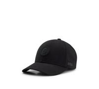 BOSS Gorra de lona de algodón con insignia con monograma Double B - StyleZed-CA-B-Icon, 50566191 Negro pcs.