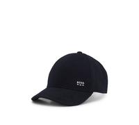 BOSS Gorra de mezcla de lana y seda con herrajes con logo - StyleZed-WO-ME, 50571305 Azul oscuro pcs.
