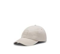 BOSS Gorra de sarga de algodón con aplique de logo - StyleDerrel-PL, 50535555 Gris claro pcs.