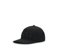 BOSS Gorra de sarga de algodón con logo bordado - StyleSevile, 50536482 Negro pcs.