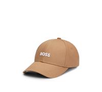BOSS Gorra de sarga de algodón con logo bordado - StyleZed, 50495121 Beige pcs.