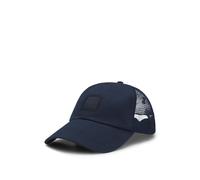BOSS Gorra de sarga de algodón con paneles laterales de malla - StyleDerrel-Trucker-PL, 50566261 Azul oscuro pcs.