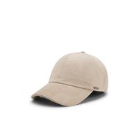 BOSS Gorra de tejido de gabardina de algodón con visera de ante - StyleSymon-GA-SU, 50566227 Beige claro pcs.