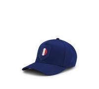 BOSS Gorra en sarga brillante con logo e insignia de bandera nacional - StylePoulin-BC D'LUX-Flag, 50562802 Francia pcs.