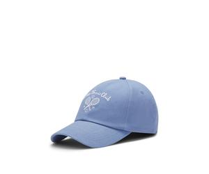 BOSS Gorra en sarga de algodón con diseño de tenis - StyleLach_Member, 50560401 Celeste pcs.