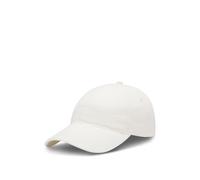 BOSS Gorra en sarga de algodón con logo caligrafiado - StyleLilyan, 50558395 Natural pcs.