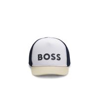 BOSS Gorra para niños con bloques de color y logo estampado - StyleJ51696/10P42, J51696 Blanco 42