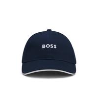 BOSS Gorra para niños en sarga de algodón con logo bordado - StyleJ53115/84952, J53115 Azul oscuro 56