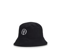 BOSS Gorro de pescador The Open en algodón con detalle de la marca bordado - StyleBucket_The Open 25, 50550799 Negro pcs.