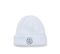 BOSS Gorro de punto para bebé en algodón con monogramas Double B - StyleJ52597/771T0, J52597 Celeste 48