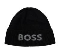 BOSS Gorro Elios Hat Black Negro