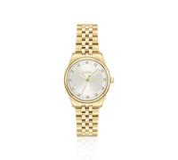 BOSS Graceful Precious reloj de acero dorado con cristales - StyleGRACEFUL PRECIOUS, 58565074 Tono dorado pcs.