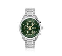 BOSS GRAND PRIX 44 Reloj con esfera verde y pulsera de acero - StyleGRAND PRIX 44, 58564943 Tono plateado pcs.